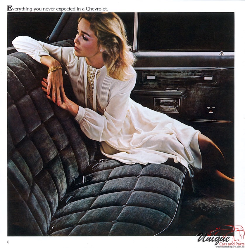 1981 Chevrolet Caprice Impala Brochure Page 10